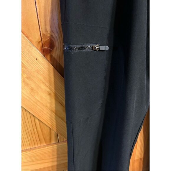 Zenergy by Chico’s Zipper-Pocket Jogger Pants Black Size XS Short (0175) - Picture 5 of 9